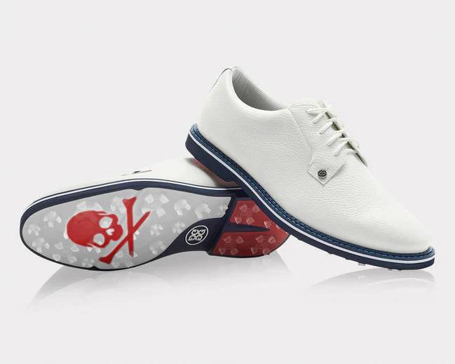 G/FORE MEN'S COLLECTION GALLIVANTER GOLF SHOE - SNOW / TWILIGHT