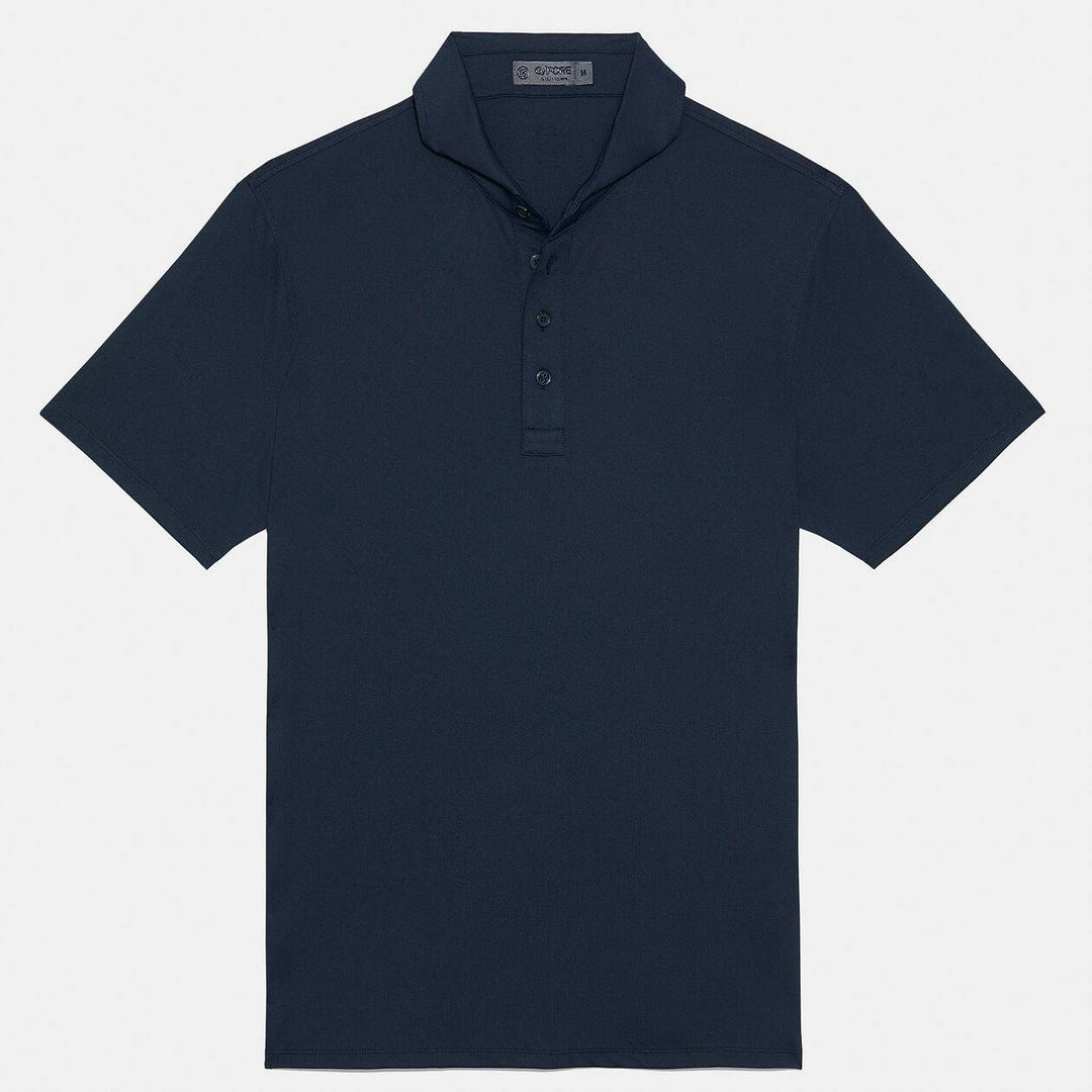 G/FORE MEN'S ESSENTIAL MODERN TECH PIQUE POLO - TWILIGHT