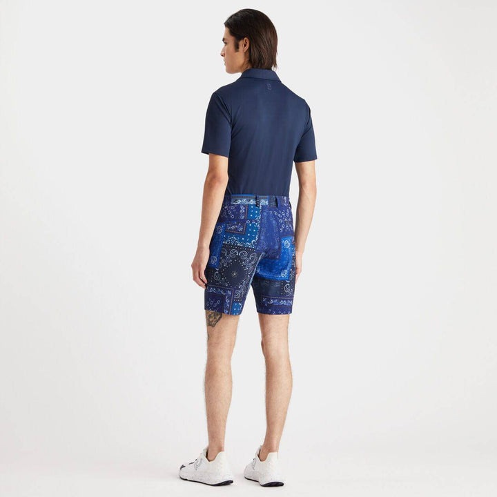 G/FORE MEN'S ESSENTIAL MODERN TECH PIQUE POLO - TWILIGHT
