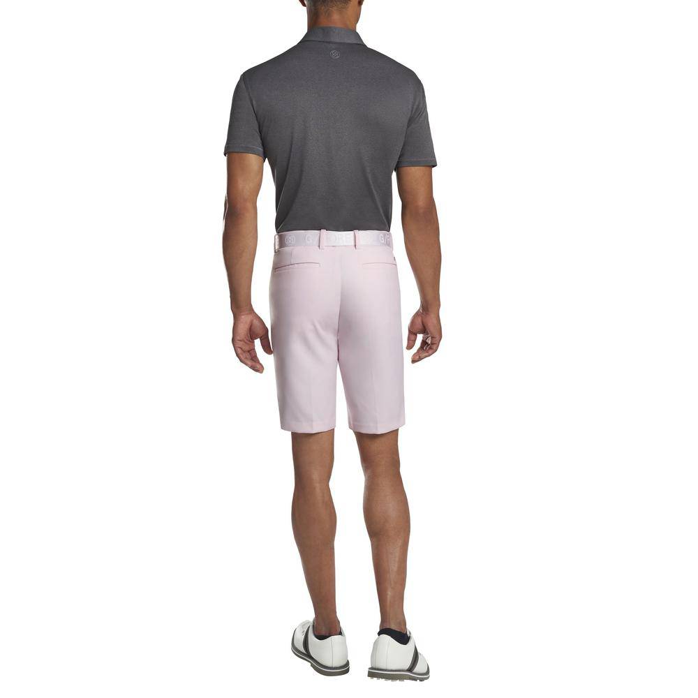 G/Fore Mens Essential Pique Polo - CHARCOAL HEATHER GREY