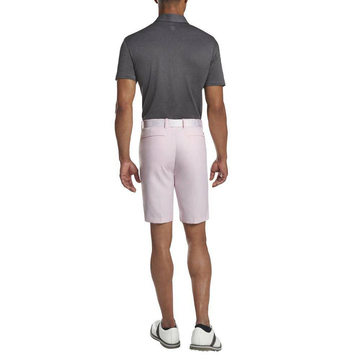 G/Fore Mens Essential Pique Polo - CHARCOAL HEATHER GREY