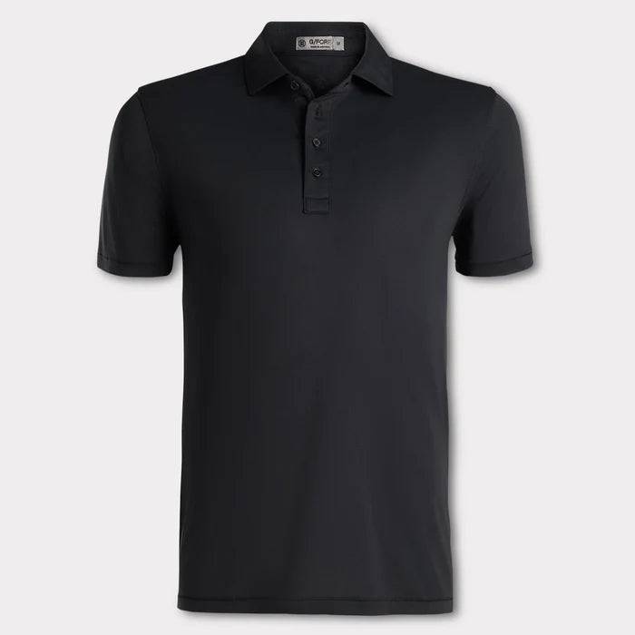 G/FORE MEN'S ESSENTIAL PIQUE POLO - ONYX