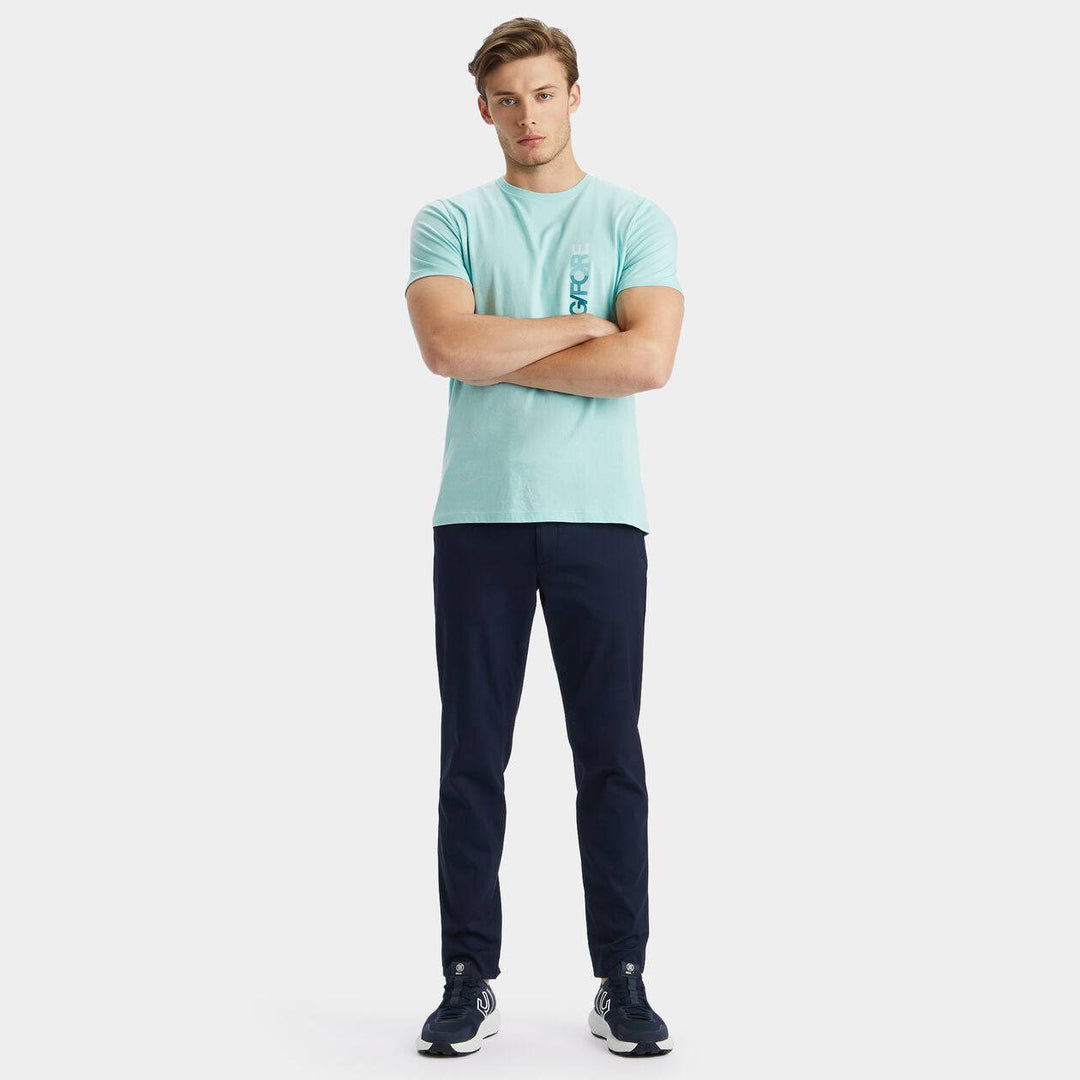 G/FORE MEN'S GRADIENT COTTON TEE - SEAGLASS