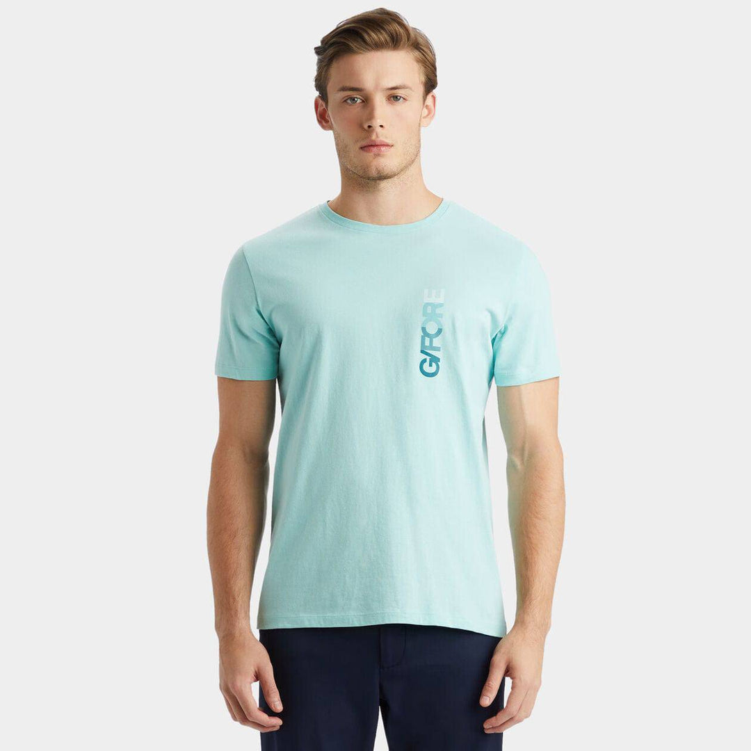 G/FORE MEN'S GRADIENT COTTON TEE - SEAGLASS