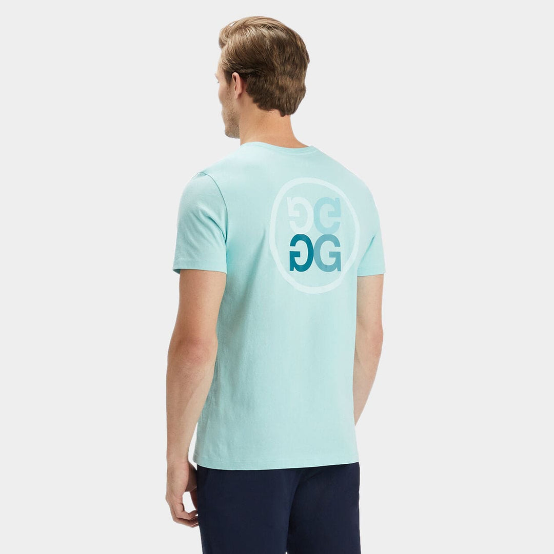 G/FORE MEN'S GRADIENT COTTON TEE - SEAGLASS