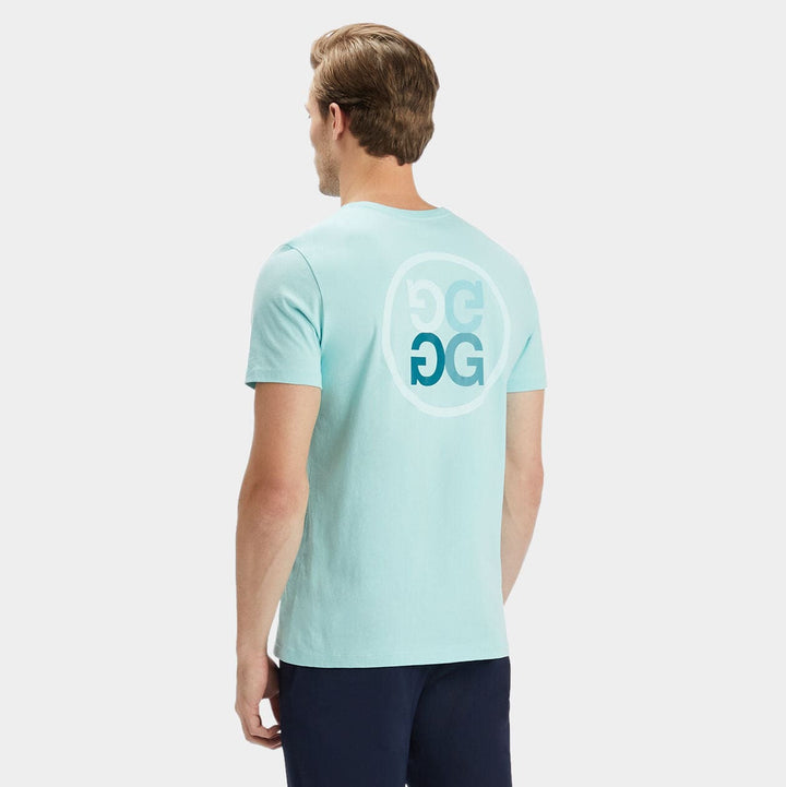 G/FORE MEN'S GRADIENT COTTON TEE - SEAGLASS