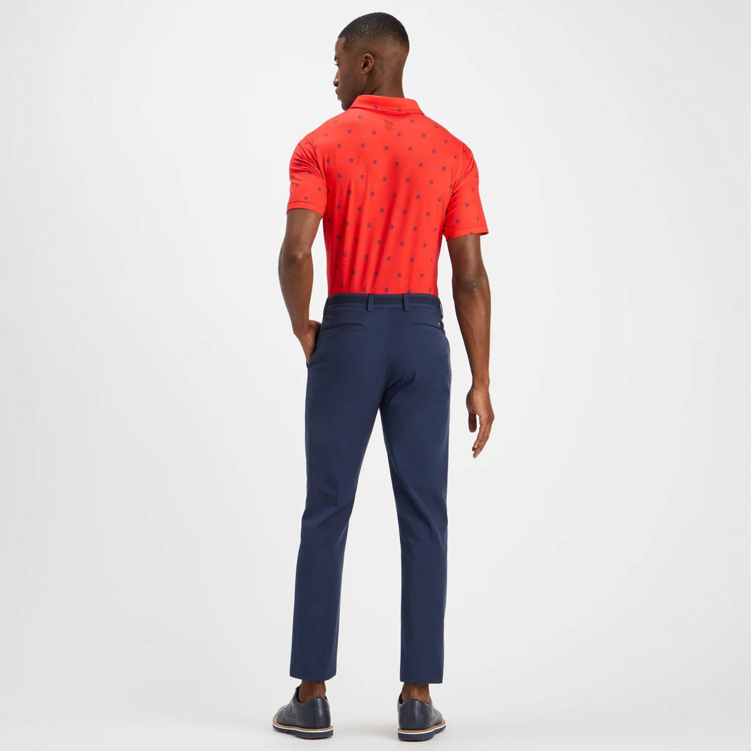 G/FORE MEN'S MINI G'S TECH JERSEY POLO - POPPY