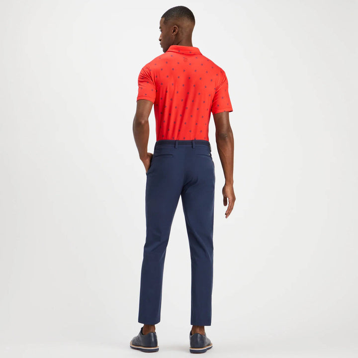 G/FORE MEN'S MINI G'S TECH JERSEY POLO - POPPY