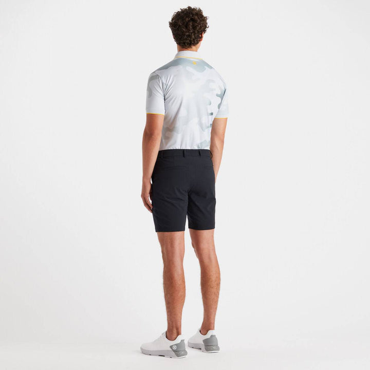 G/FORE MEN'S LTD EDITION CAMO RIB MODERN COLLAR TECH POLO - MONUMENT