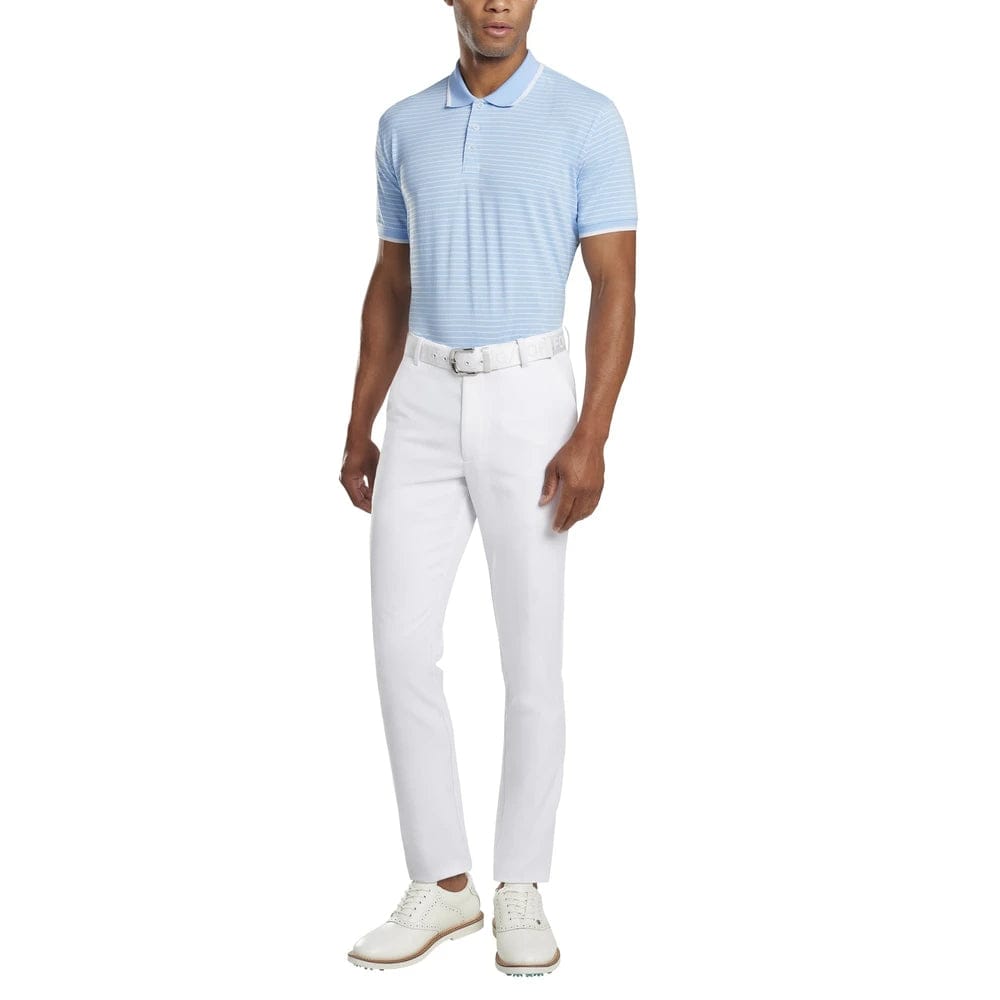 G/FORE MEN'S PIQUE STRIPE POLO - BAJA