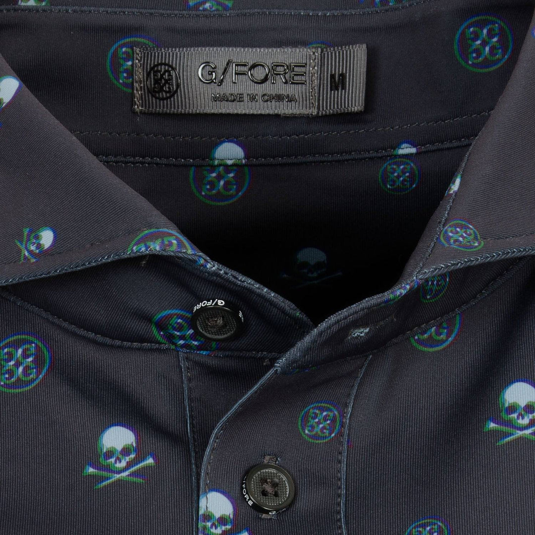 G/FORE MEN'S RGB TECH JERSEY POLO - LEAD