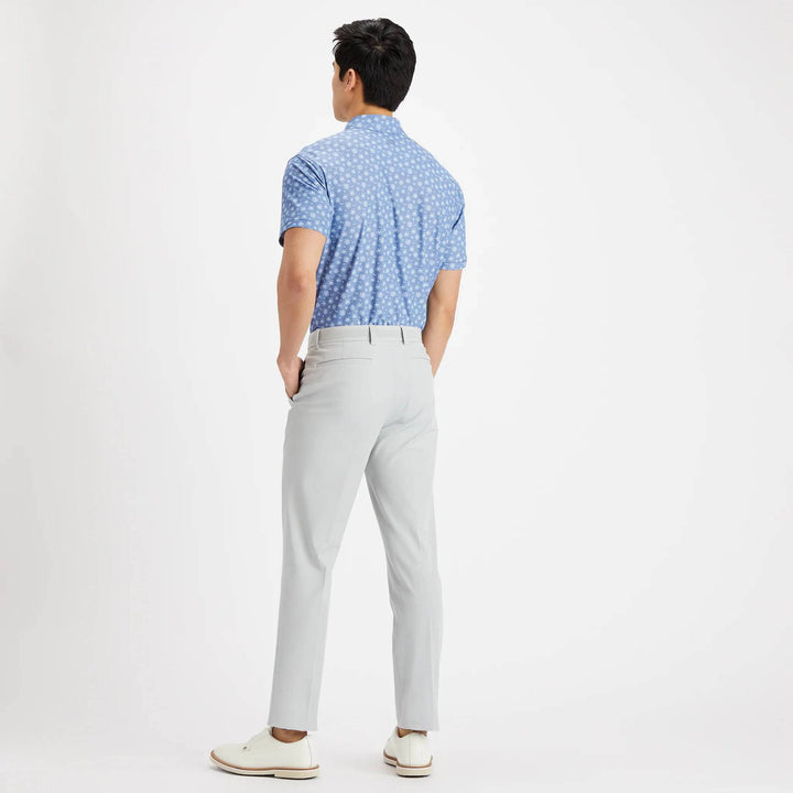 G/FORE MEN'S SKULL & T'S TECH PIQUE POLO - COLONY BLUE