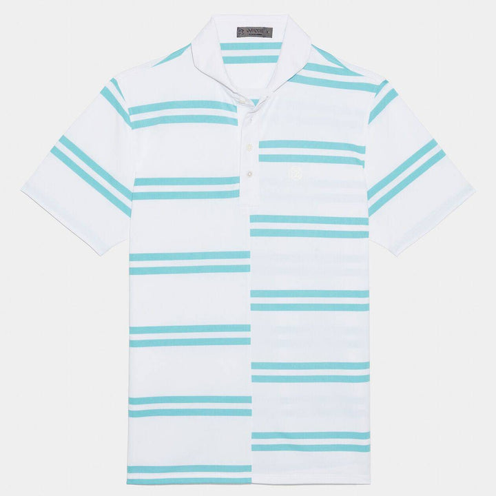 G/Fore Mens Tech Piqué Slim Fit Polo - SARDINIA