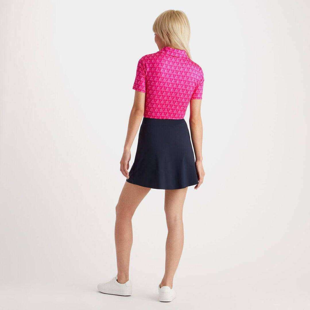 G/FORE WOMEN'S MINI G'S TECH JERSEY POLO - SORBET