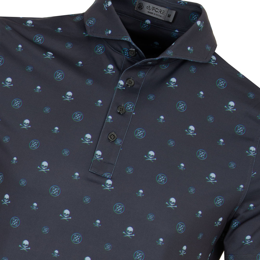 G/Fore Mens RGB Tech Jersey Polo - LEAD - Golf Anything Canada