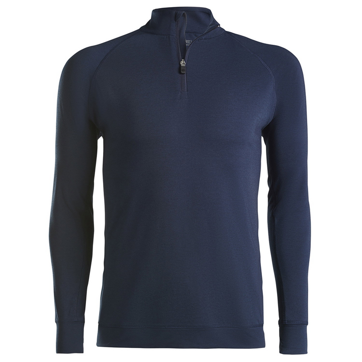 G/FORE MEN'S LUXE 1/4 ZIP MID LAYER - TWILIGHT