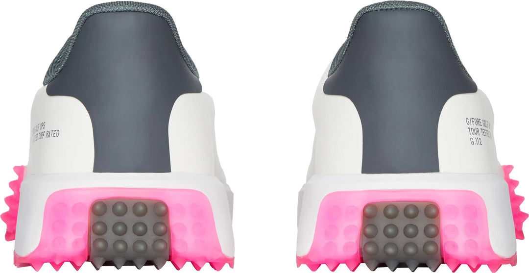 G/FORE MEN'S LTD EDITION G.112 GOLF SHOE - SNOW / KNOCKOUT PINK