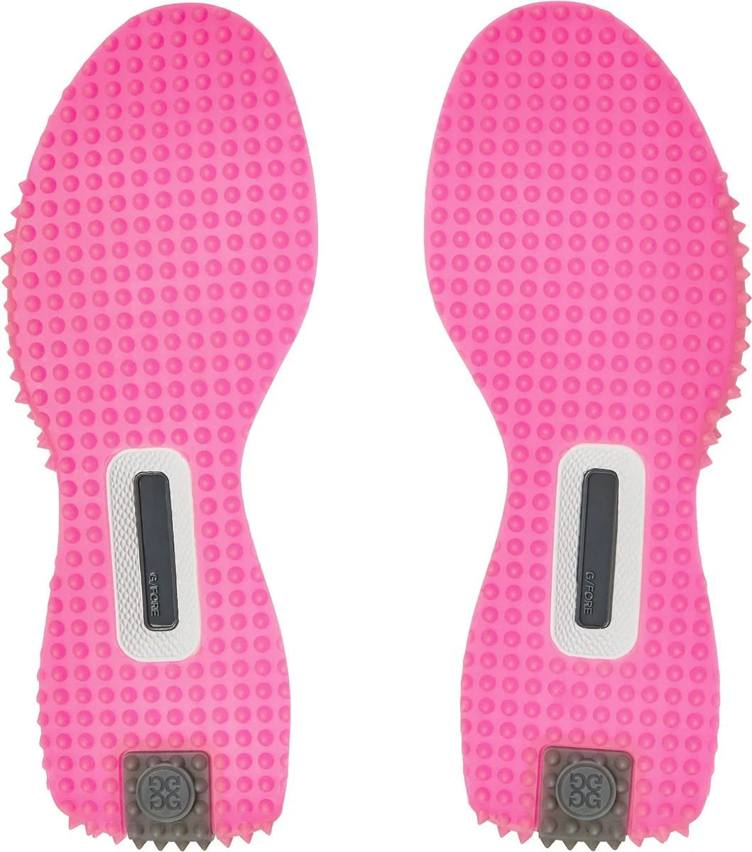 G/FORE MEN'S LTD EDITION G.112 GOLF SHOE - SNOW / KNOCKOUT PINK