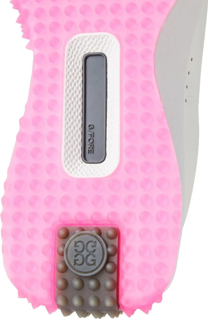 G/FORE MEN'S LTD EDITION G.112 GOLF SHOE - SNOW / KNOCKOUT PINK