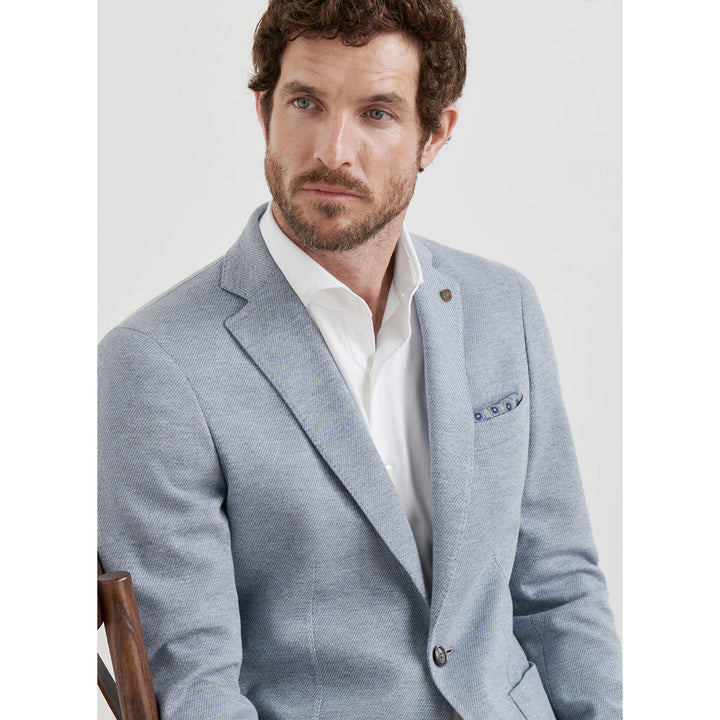 Peter Millar Men's Osborne Pocket Square - GALE GREY