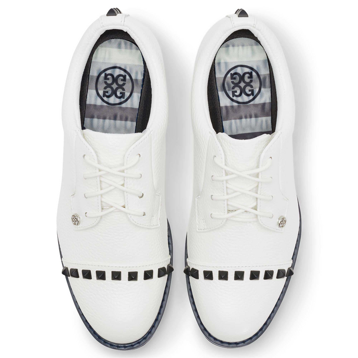 G/FORE WOMEN'S GALLIVANTER STUD CAP TOE GOLF SHOE -  SNOW