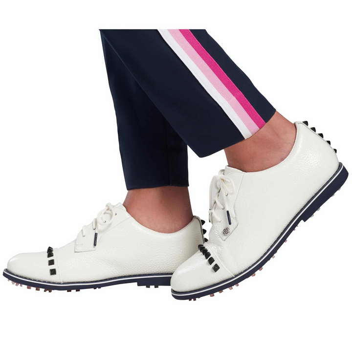 G/FORE WOMEN'S GALLIVANTER STUD CAP TOE GOLF SHOE -  SNOW