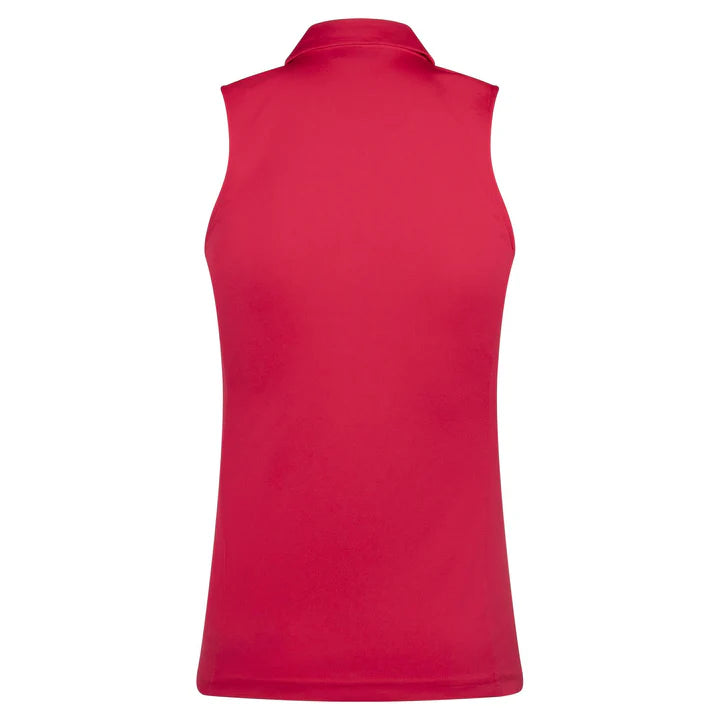 J.Lindeberg Womens Dena Sleeveless Top - ROSE RED