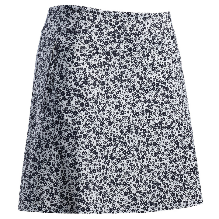 G/FORE WOMEN'S PRINT A-LINE SKORT - SNOW