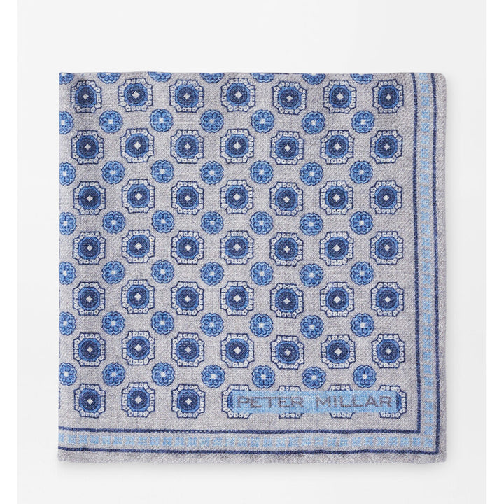 Peter Millar Men's Osborne Pocket Square - GALE GREY
