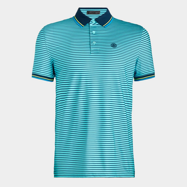 G/FORE MEN'S SKULL & TEES 3D TECH JERSEY POLO - STORM