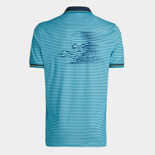 G/FORE MEN'S SKULL & TEES 3D TECH JERSEY POLO - STORM