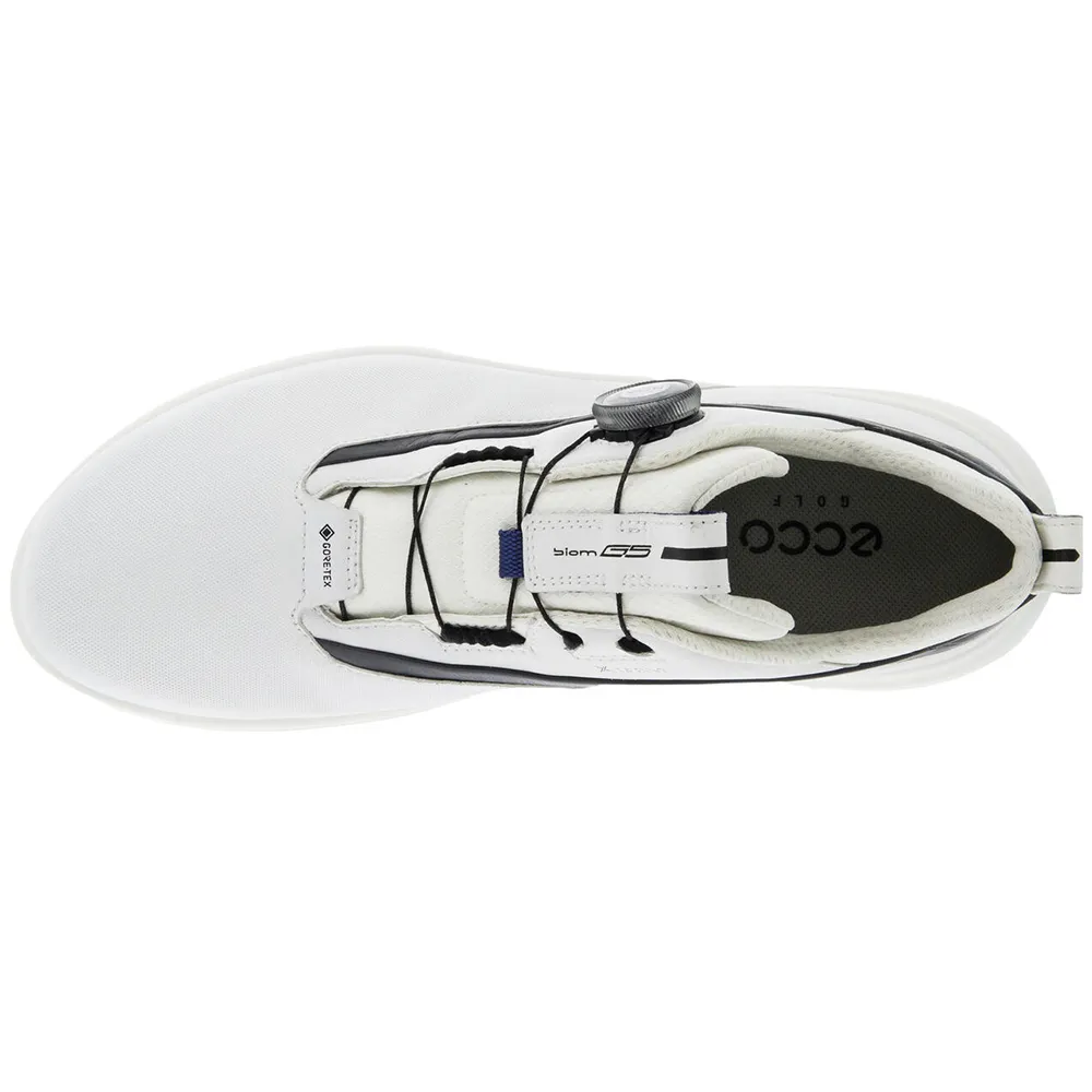 Ecco Men's Biom G5 BOA GORE-TEX Golf Shoe - WHITE Ecco Men's Biom G5 BOA GORE-TEX Golf Shoe - WHITE