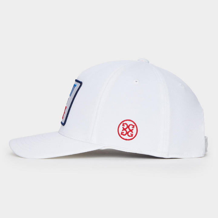 G/FORE MEN'S SHUT YOUR FACE HAT - SNOW