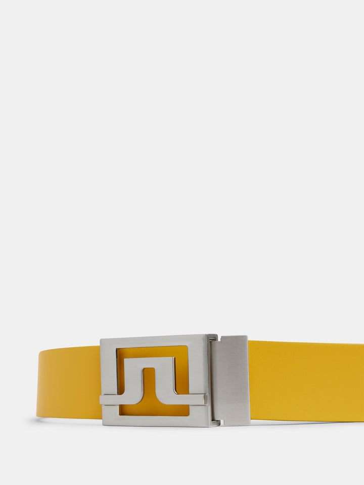 J.Lindeberg Mens Slater Detachable Belt - CITRUS