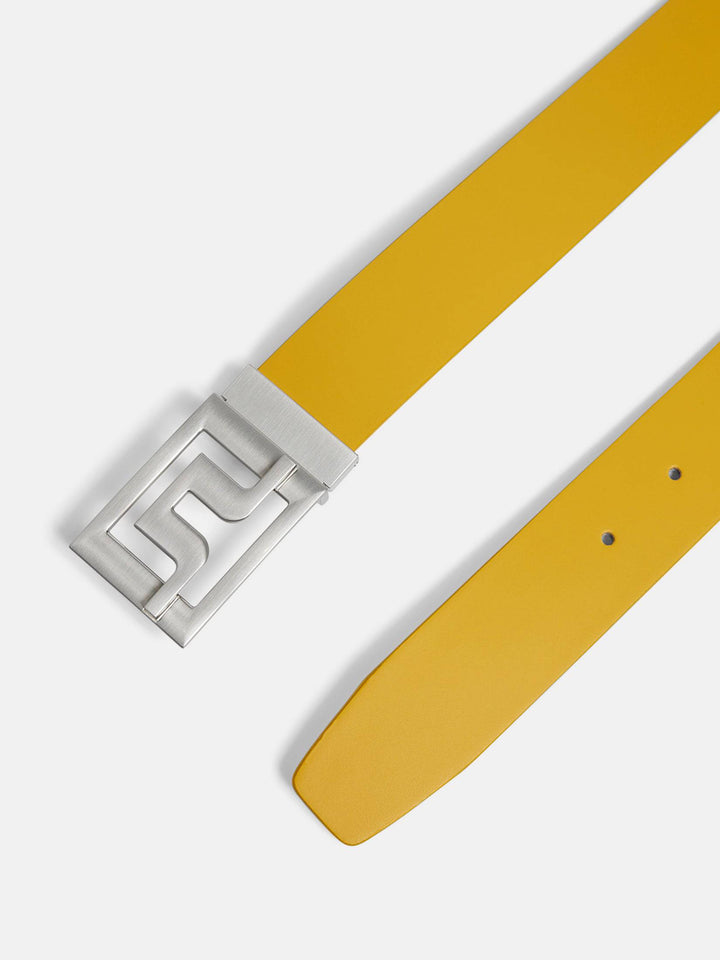 J.Lindeberg Mens Slater Detachable Belt - CITRUS