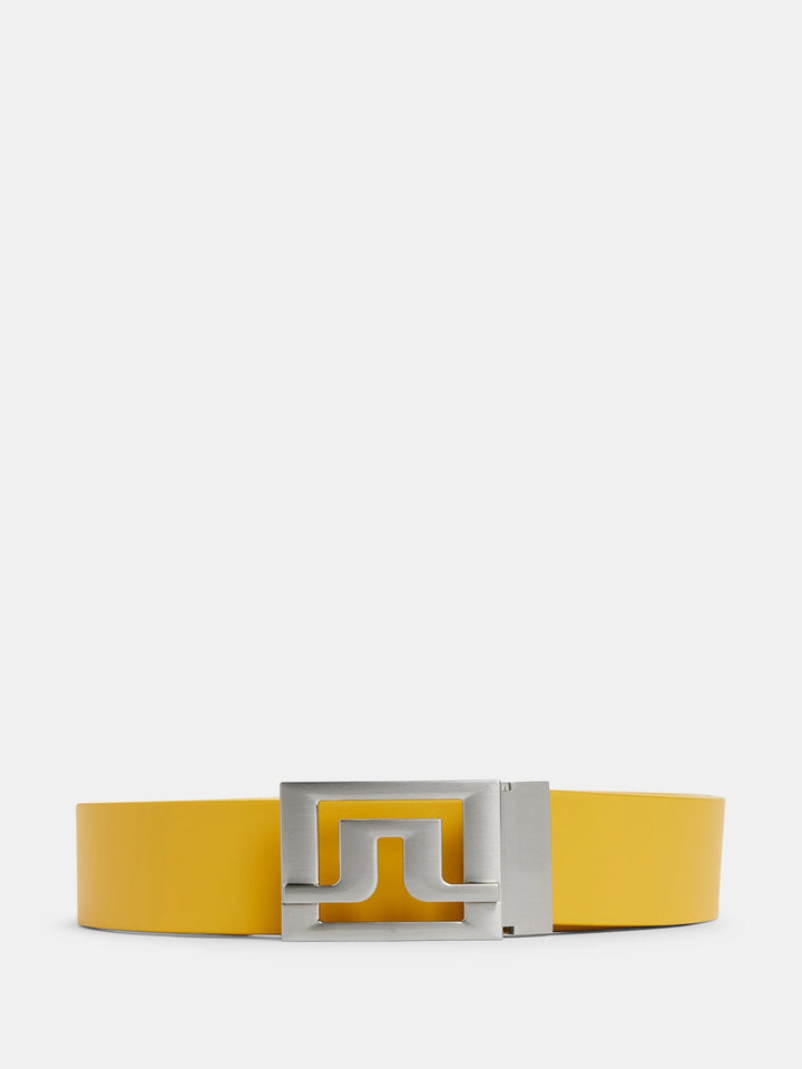 J.Lindeberg Mens Slater Detachable Belt - CITRUS