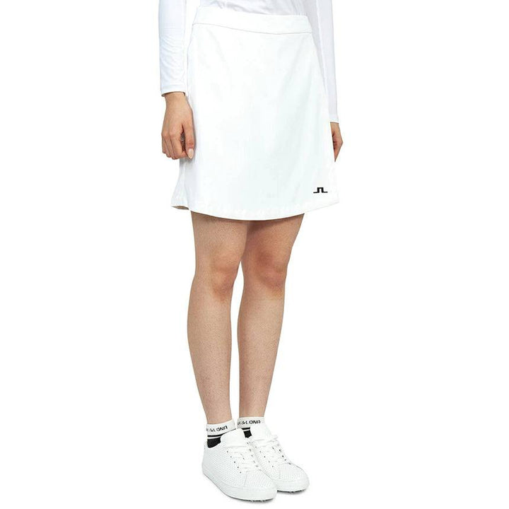 J.Lindeberg Womens Scarlett Golf Skort - WHITE