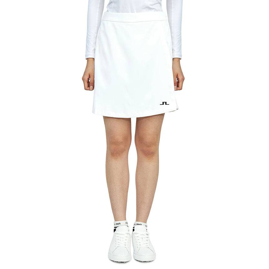 J.Lindeberg Womens Scarlett Golf Skort - WHITE