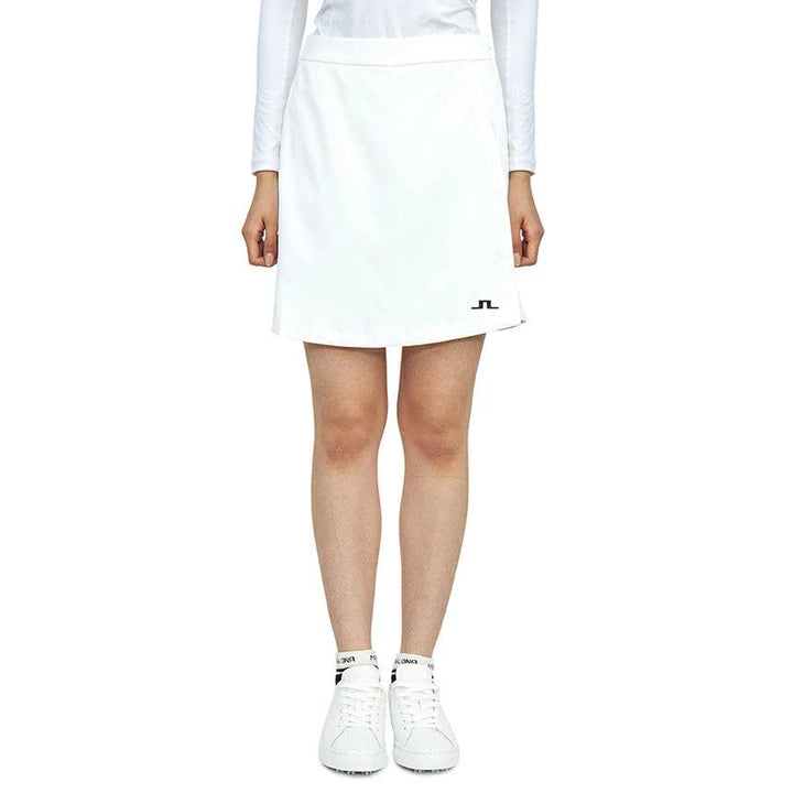 J.Lindeberg Womens Scarlett Golf Skort - WHITE