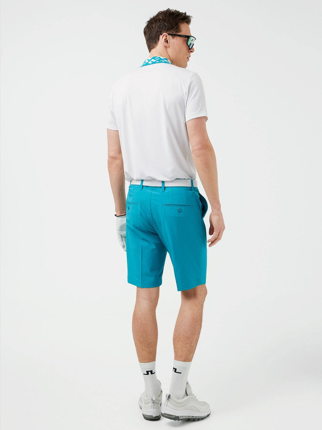 J.Lindeberg Mens Eloy Golf Shorts - ENAMEL BLUE