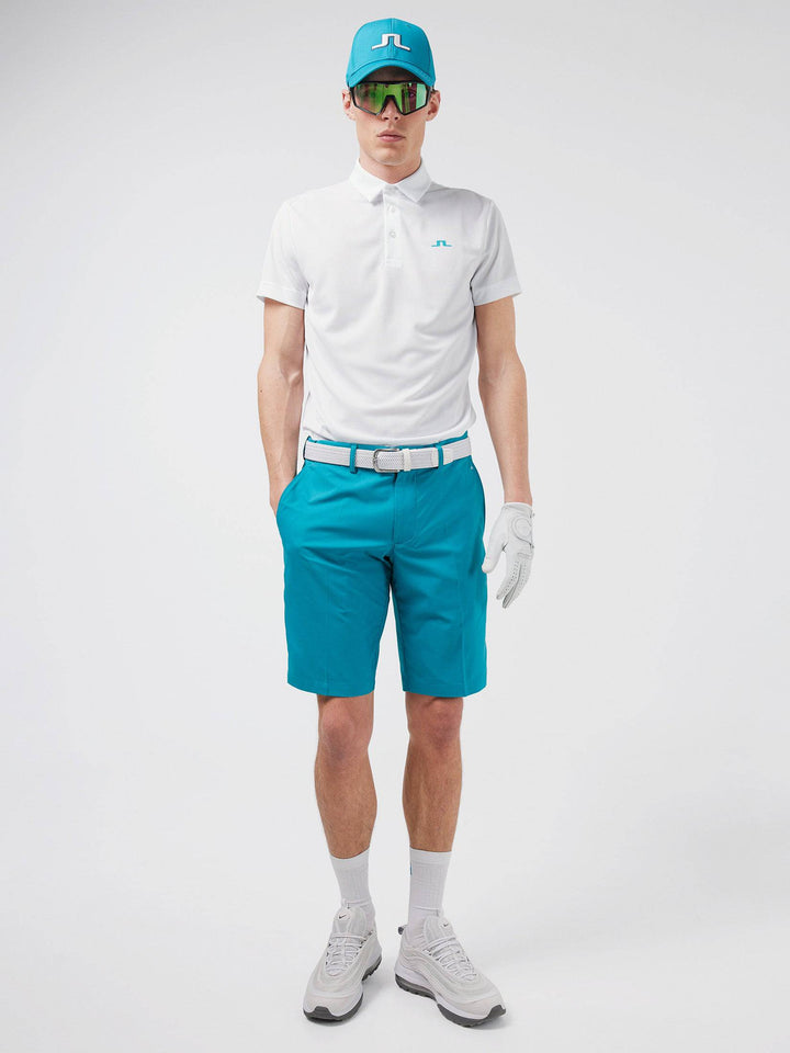 J.Lindeberg Mens Somle Golf Shorts - ENAMEL BLUE
