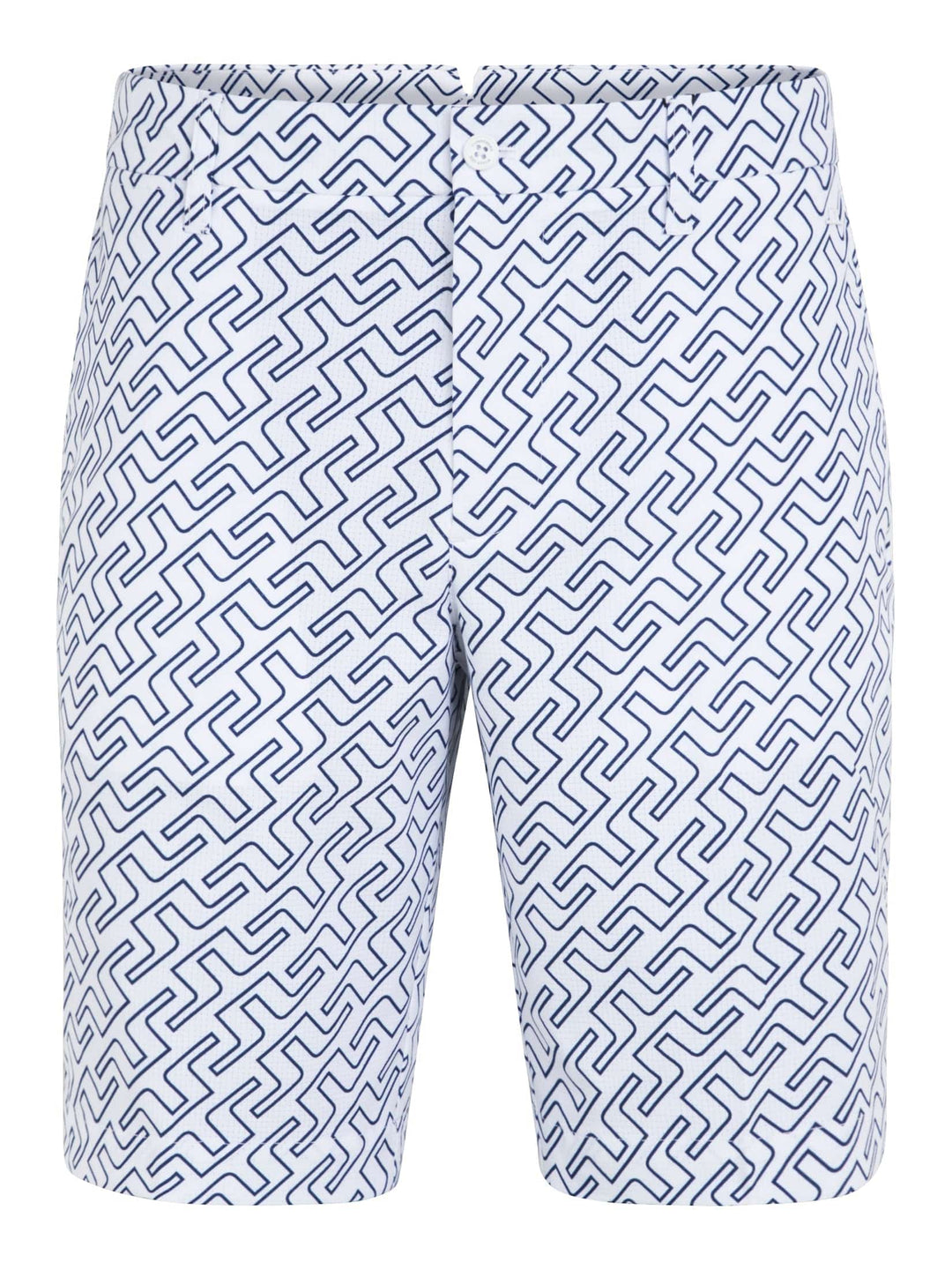 J.Lindeberg Mens Tim Golf Shorts - NAVY BRIDGE MONOGRAM