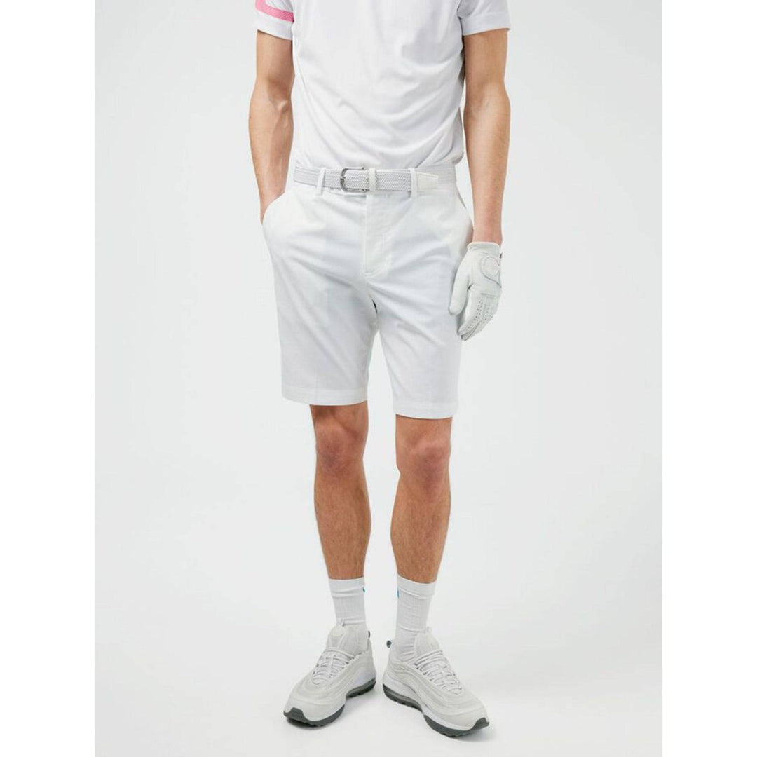 J.Lindeberg Mens Vent Golf Shorts - WHITE