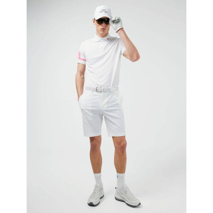 J.Lindeberg Mens Vent Golf Shorts - WHITE