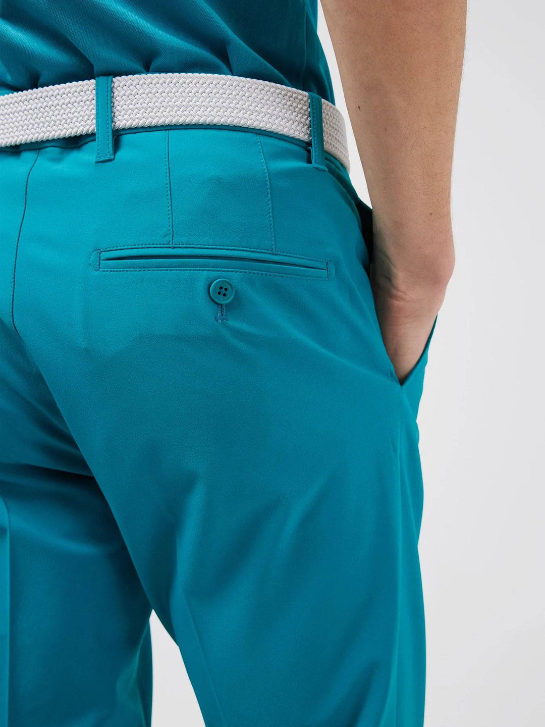 J.Lindeberg Mens Ellott Golf Pants - ENAMEL BLUE