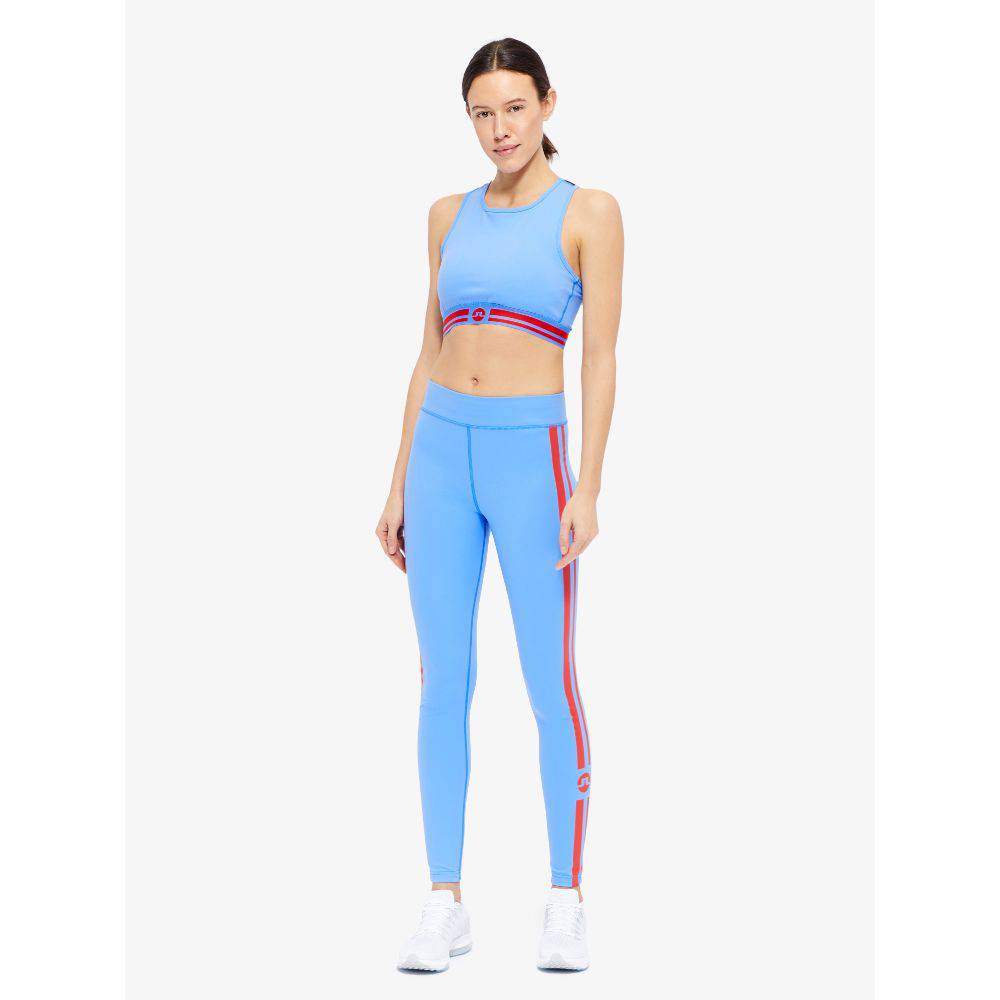 J.Lindeberg Womens Elaina Comp Polyester - Silent Blue