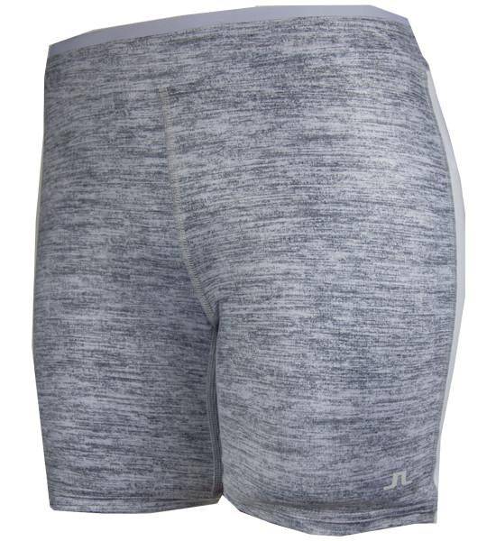J.Lindeberg Women's GABY Compression Poly Shorts - GREY MELANGE