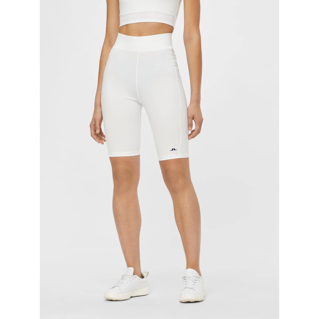 J.Lindeberg Women's NEMI Ultimate Compression Short - WHIITE