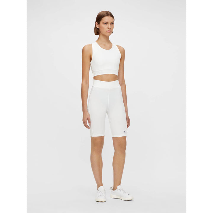 J.Lindeberg Women's NEMI Ultimate Compression Short - WHIITE