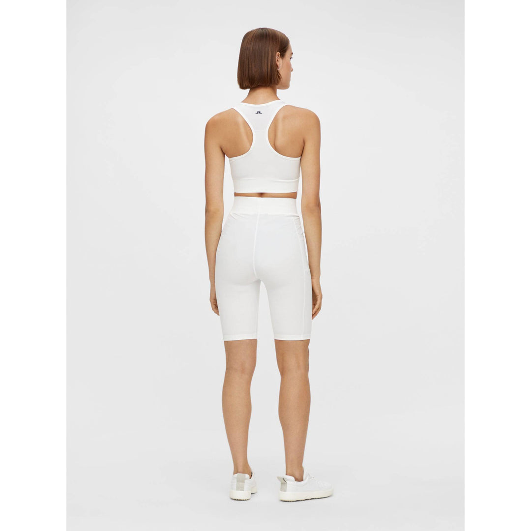 J.Lindeberg Women's NEMI Ultimate Compression Short - WHIITE
